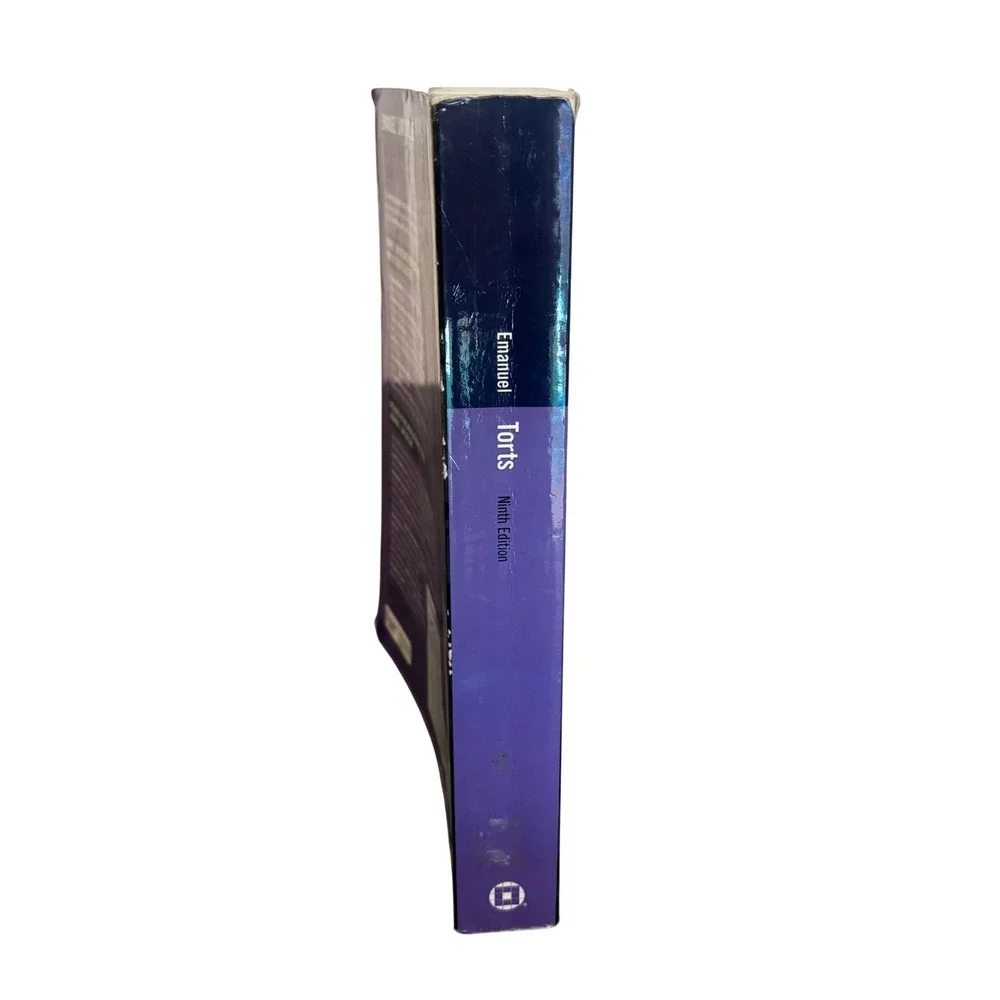 Emanuel Law Outlines Torts Ninth Edition Steven L Emanuel Wolters Kluwer Law